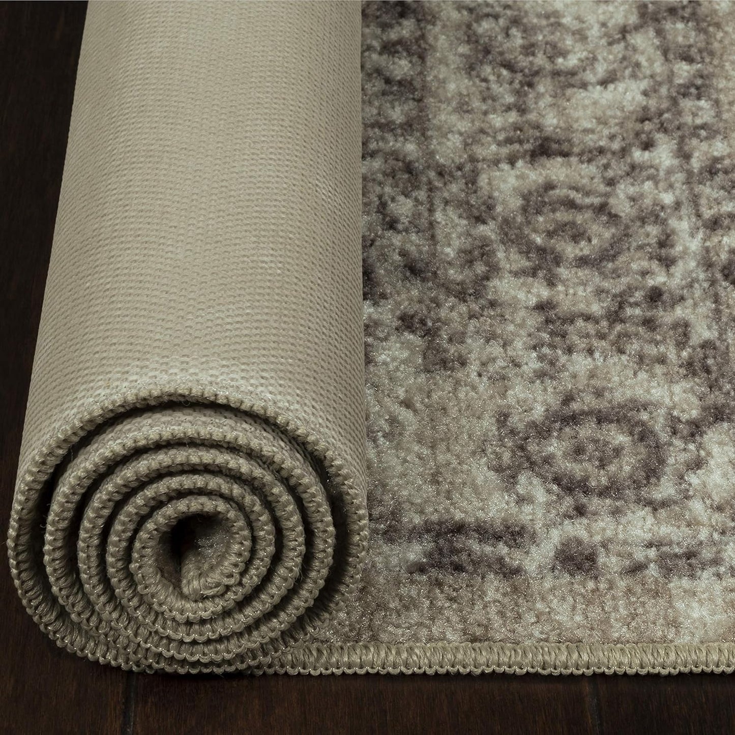 Distressed Lexington Area Rugs Carpet for Living Room & Bedroom [Made in USA], 5 X 7, Brown/Neutral