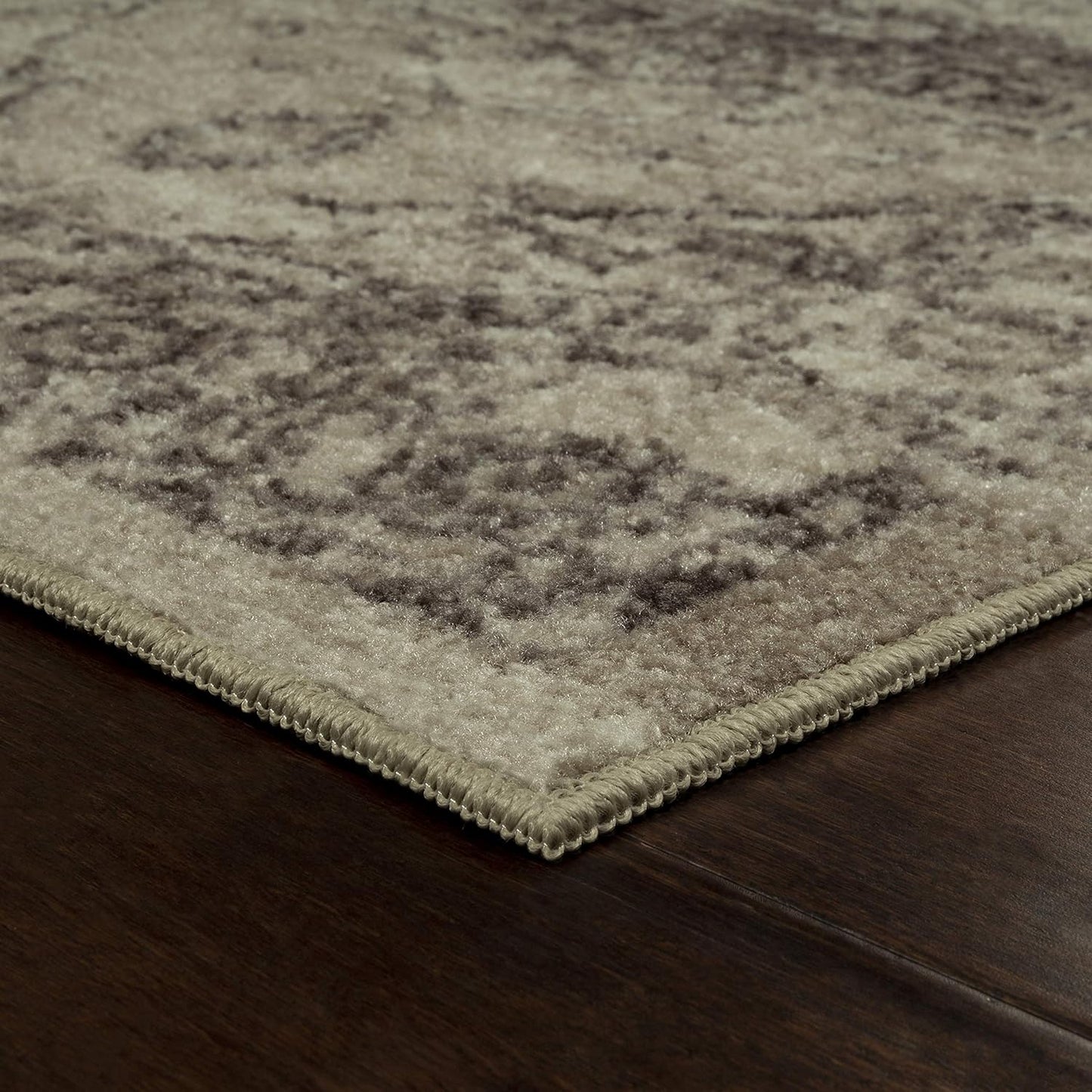 Distressed Lexington Area Rugs Carpet for Living Room & Bedroom [Made in USA], 5 X 7, Brown/Neutral