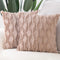 Set of 2 Soft Plush Short Wool Velvet Decorative Throw Pillow Covers 26X26 Inch Light Brown Square Luxury Style Cushion Cases European Pillow Shell for Sofa Bedroom