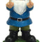 Middle Finger Gnome, 8.45In Tall - the Original Double Bird Garden Gnome Statue - Outdoor Funny Gnome Decoration and Lawn Ornament