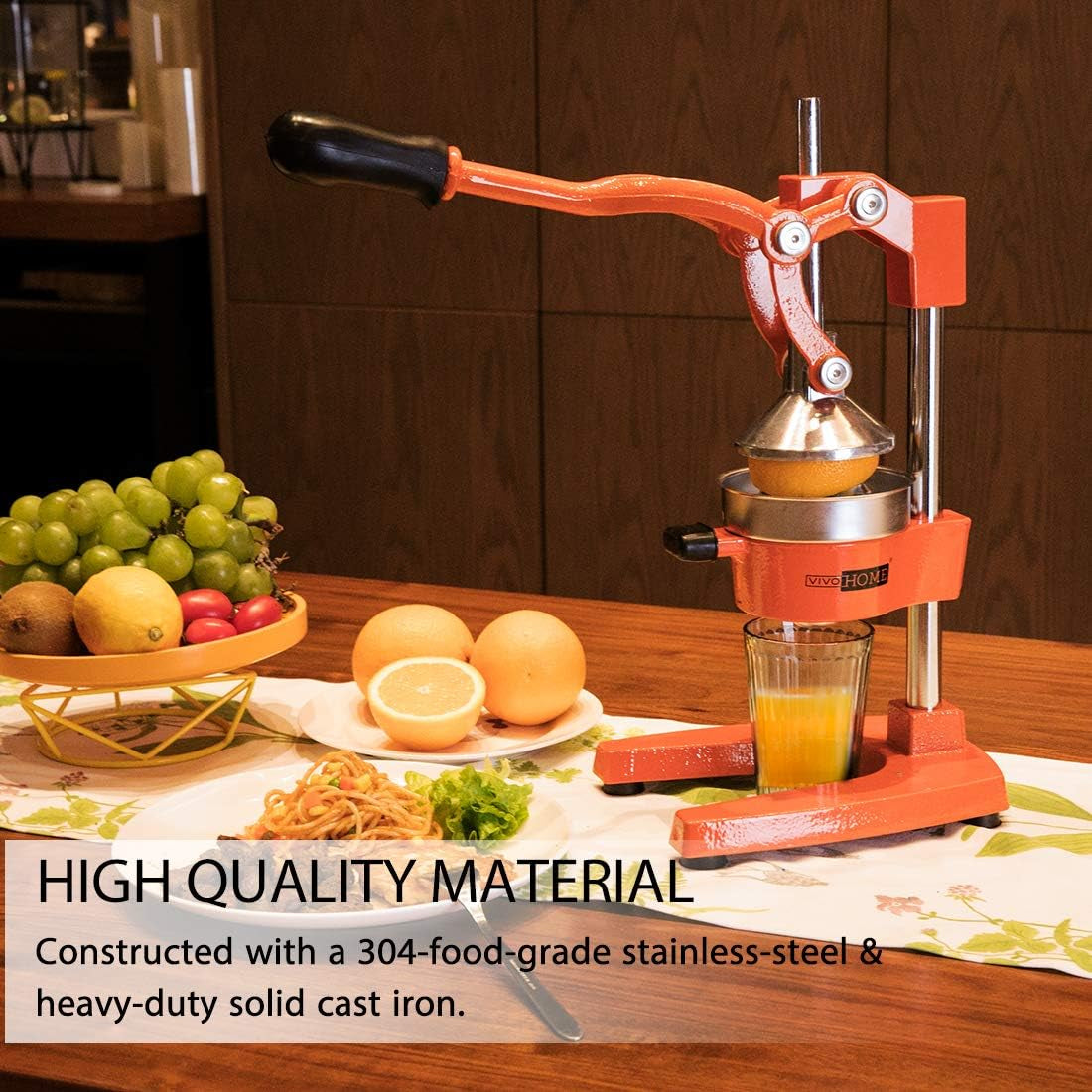 Heavy Duty Commercial Manual Hand Press Citrus Orange Lemon Juicer Squeezer Machine